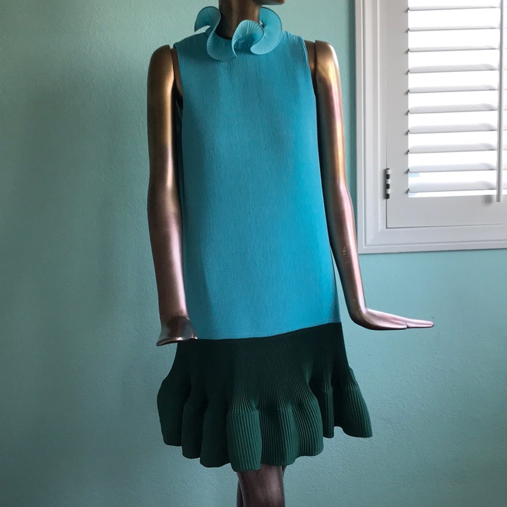 Tino blue and green dress